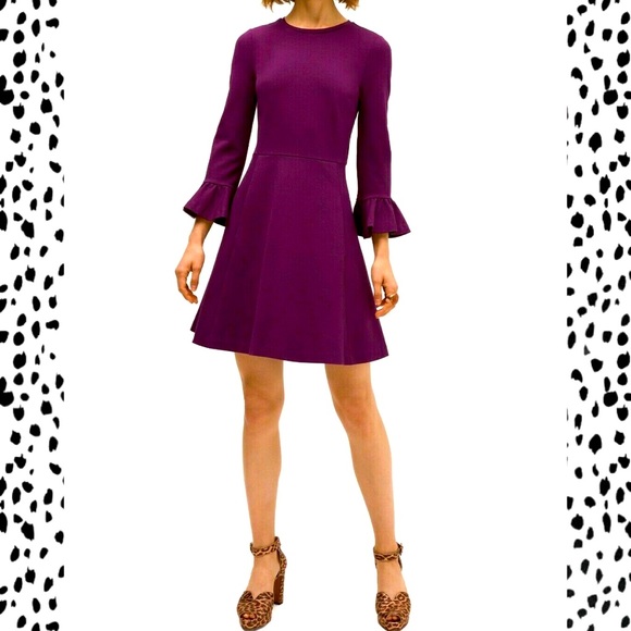 kate spade Dresses & Skirts - 🎉 2xHP | Kate Spade Ruffle Sleeve Ponte Dress